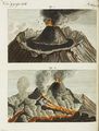 Der Vesuv. Ansicht seiner Mündung