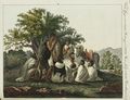 Abyssinier, welche auf ihrer Reise ruhen