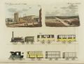 Die Eisenbahn zwischen Manchester und Liverpool